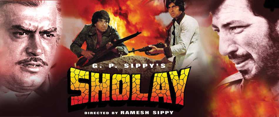 Sholay - Top Bollywood Hindi Movies of All Time