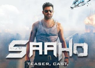 Saaho- Poster release